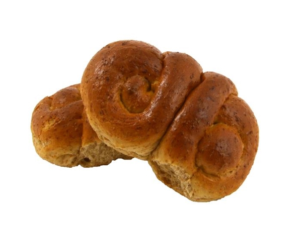 GEVLOCHTEN TARWEBROODJE&nbsp;per 6